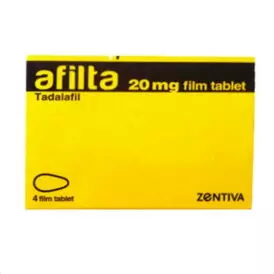 Afilta (Tadalafil) Zentiva 20mg, 4tab (INT)