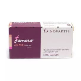 Femara (Letrozole) Novartis 2.5mg, 30tab (INT)