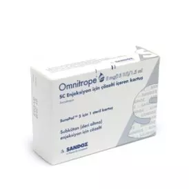 Omnitrope Sandoz 15IU, [5mg] (INT)