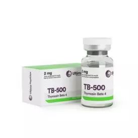 TB 500 (Thymosin Beta 4) Ultima Pharmaceuticals 2mg vial (INT)
