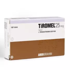 Tiromel (T4) Abdi Ibrahim 25mcg, 100tab (INT)